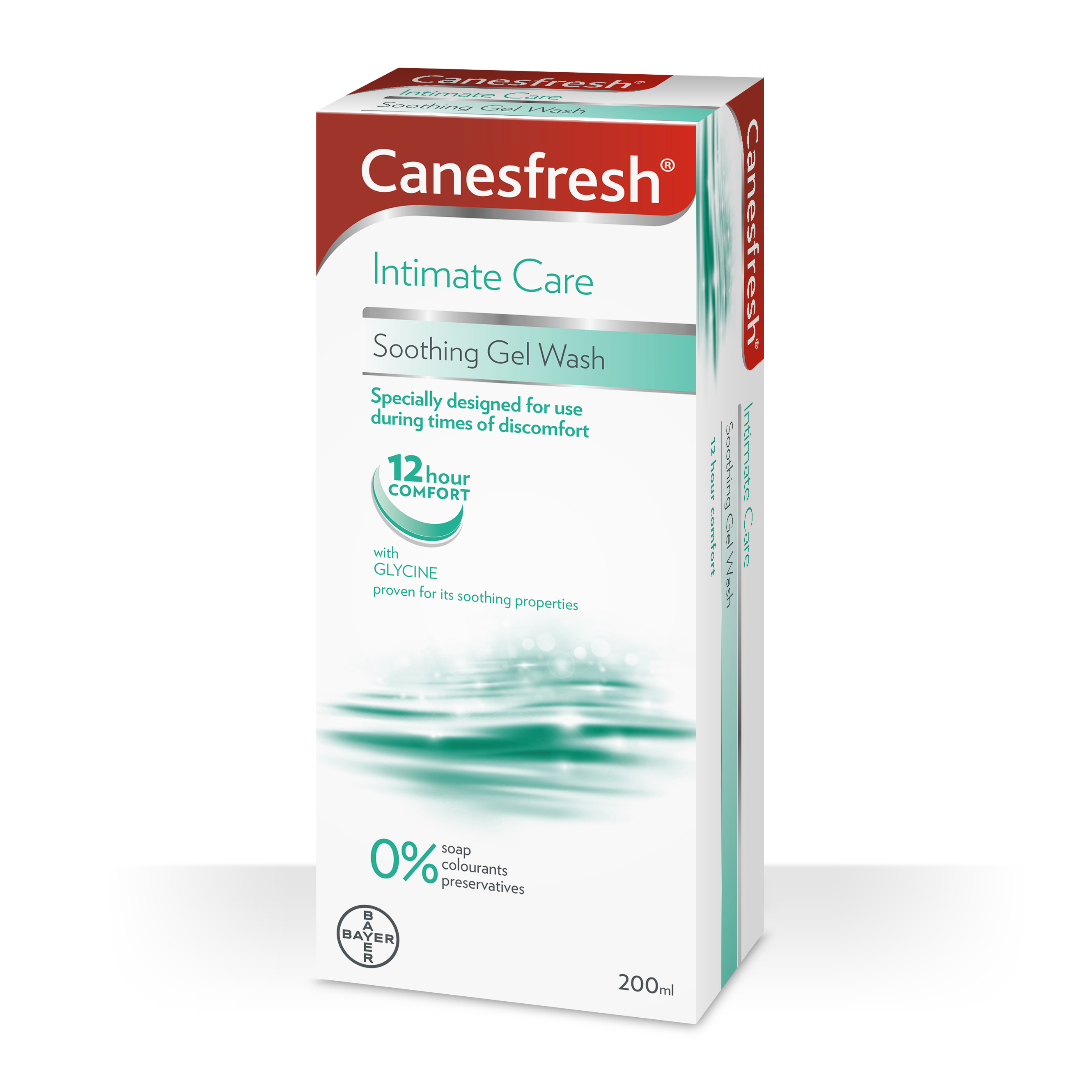 Canesfresh Intimate Care wash with the caption soothing care during times of discomfort.